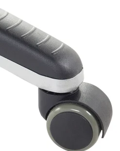 Beliani Tyotuoli Keinonahka Musta/Punainen Master Fashion