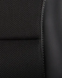 Beliani Tyotuoli Keinonahka Musta/Punainen Master Fashion