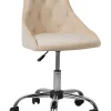 Beliani Tyotuoli Sametti Beige Parrish Best