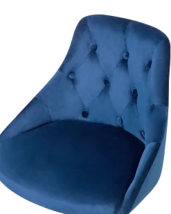 Beliani Tyotuoli Sametti Laivastonsininen Parrish Outlet