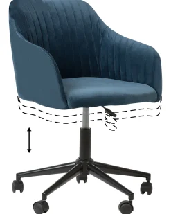 Beliani Tyotuoli Sametti Laivastonsininen Venice Clearance