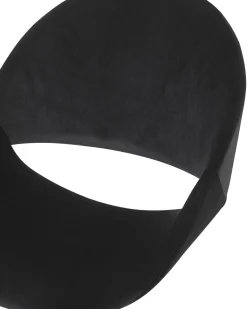 Beliani Tyotuoli Sametti Musta Selma Flash Sale