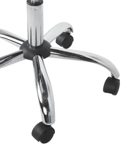 Beliani Tyotuoli Sametti Musta Selma Flash Sale