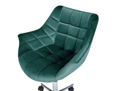 Beliani Tyotuoli Sametti Sinivihrea Labelle Cheap