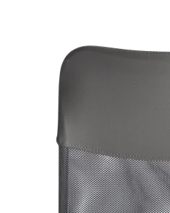 Beliani Tyotuoli Verkkokangas Harmaa Design Discount