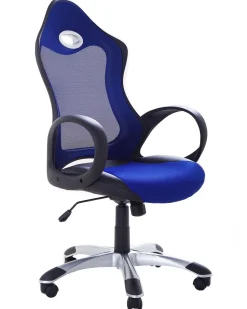 Beliani Tyotuoli Verkkokangas Laivastonsininen Ichair Shop