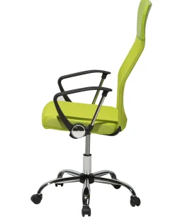 Beliani Tyotuoli Verkkokangas Limenvihrea Design Clearance