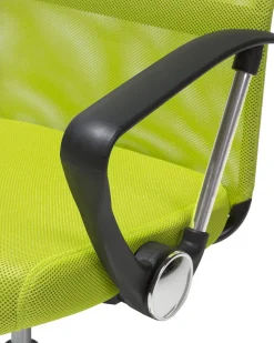 Beliani Tyotuoli Verkkokangas Limenvihrea Design Clearance