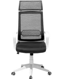 Beliani Tyotuoli Verkkokangas Musta Leader Cheap