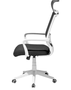 Beliani Tyotuoli Verkkokangas Musta Leader Cheap