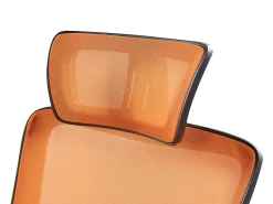 Beliani Tyotuoli Verkkokangas Oranssi Noble Online