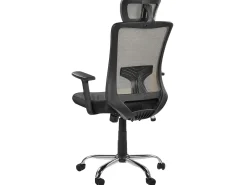 Beliani Tyotuoli Verkkokangas Ruskeanharmaa/Musta Noble Best Sale