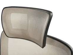 Beliani Tyotuoli Verkkokangas Ruskeanharmaa/Musta Noble Best Sale