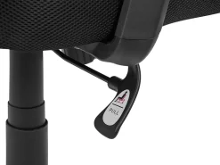 Beliani Tyotuoli Verkkokangas Ruskeanharmaa/Musta Noble Best Sale