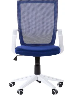 Beliani Tyotuoli Verkkokangas Tummansininen Relief Store