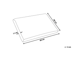 Beliani Tyyny Muistivaahtotayte Korkea 60 X 40 Cm Emin Online