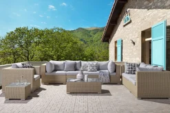 Beliani Tyynynpaalliset Maestro Ii-Kalusteisiin Harmaa Flash Sale