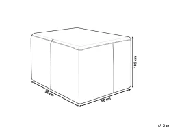 Beliani Ulkokalusteiden Suojapeite 90 X 90 X 105 Cm Chuva Fashion