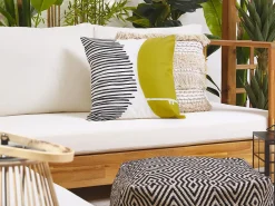 Beliani Ulkokoristetyyny Monivarinen 45 X 45 Cm 2 Kpl Pelago Sale