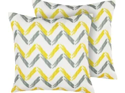 Beliani Ulkokoristetyyny Monivarinen 45 X 45 Cm 2 Kpl Affile Discount