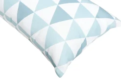 Beliani Ulkokoristetyyny Sininen/Valkoinen 40 X 70 Cm Trifos Cheap