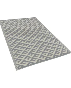 Beliani Ulkomatto Harmaa 120 X 180 Cm Bihar Cheap