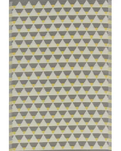 Beliani Ulkomatto Harmaa/Keltainen 120 X 180 Cm Hisar Cheap