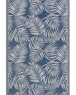 Beliani Ulkomatto Kaksipuolinen Laivastonsininen 120 X 180 Cm Kota Cheap