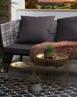 Beliani Ulkomatto Kaksipuolinen Musta 90 X 180 Cm Surat Best