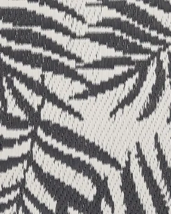 Beliani Ulkomatto Kaksipuolinen Musta 120 X 180 Cm Kota Store