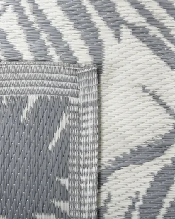 Beliani Ulkomatto Kaksipuolinen Vaaleanharmaa 120 X 180 Cm Kota Best Sale