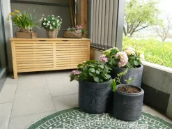 Beliani Ulkomatto Kaksipuolinen Vihrea/Valkoinen 140 Cm Yalak New