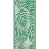 Beliani Ulkomatto Kaksipuolinen Vihrea 60 X 105 Cm Kota Cheap