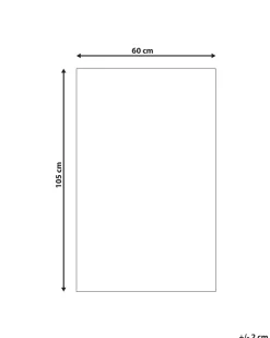 Beliani Ulkomatto Kaksipuolinen Vihrea 60 X 105 Cm Kota Cheap