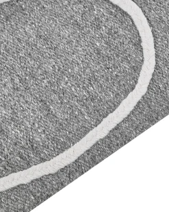 Beliani Ulkomatto Kangas Harmaa 140 X 200 Cm Yavu Best Sale