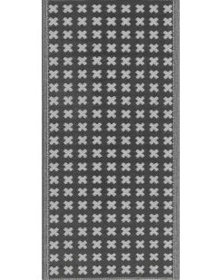 Beliani Ulkomatto Musta 90 X 180 Cm Rohtak New