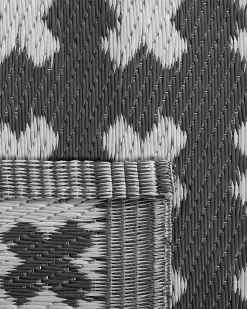 Beliani Ulkomatto Musta 90 X 180 Cm Rohtak New