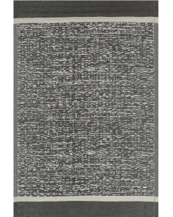 Beliani Ulkomatto Musta/Valkoinen 120 X 180 Cm Ballari New