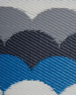 Beliani Ulkomatto Sininen/Harmaa 90 X 180 Cm Bellary Cheap