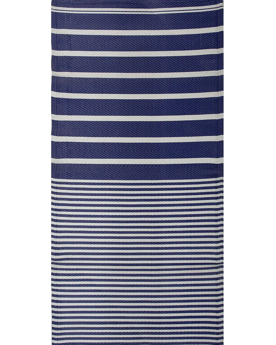 Beliani Ulkomatto Tummansininen 90 X 180 Cm Haldia Clearance