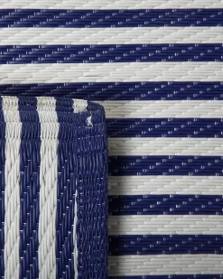 Beliani Ulkomatto Tummansininen 90 X 180 Cm Haldia Clearance