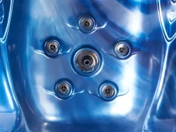 Beliani Ulkoporeallas Led-Valot Sininen 200 X 200 Cm Lastarria Flash Sale