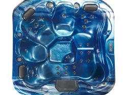 Beliani Ulkoporeallas Led-Valot Sininen 200 X 200 Cm Lastarria Flash Sale