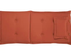 Beliani Ulkoruokailuryhma 6-Istuttava Akaasiapuinen Terrakotan Varisilla Pehmusteilla Toscana Shop