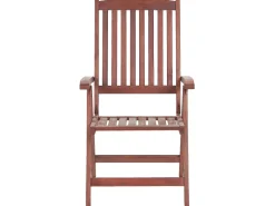 Beliani Ulkoruokailuryhma 6-Istuttava Akaasiapuinen Terrakotan Varisilla Pehmusteilla Toscana Shop