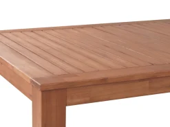 Beliani Ulkoruokailuryhma Puinen Vaaleanruskea Monsano Cheap