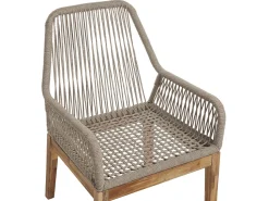 Beliani Ulkoruokaryhma Betoniefektilla 4-Istuttava Beige Pyorea Olbia Outlet