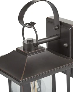 Beliani Ulkoseinavalaisin Musta Almond Cheap