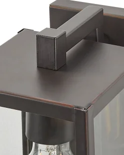 Beliani Ulkoseinavalaisin Rauta Musta Megget Online