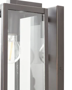 Beliani Ulkoseinavalaisin Rauta Musta Megget Online